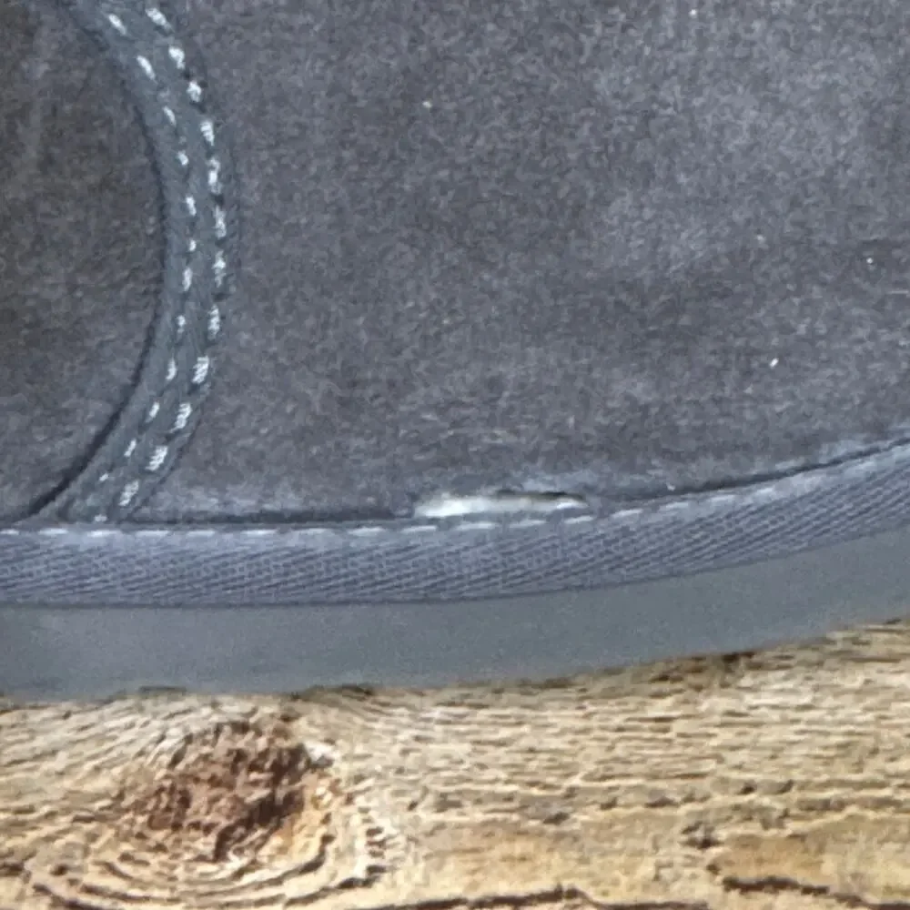 UGG Kenton Suede Slip On Slippers Shoes Gray Size 11